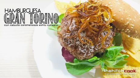 HAMBURGUESA GRAN TORINO CON CEBOLLA CARAMELIZADA ESTILO COREANO