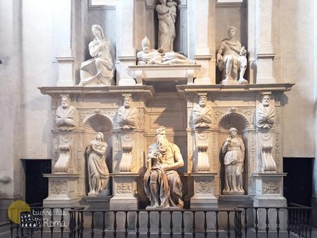 buenos días Roma - Estatua de Moisés de Miguel Ángel Moisés de Miguel Ángel