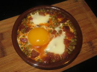 HUEVOS AL PLATO EN MICROONDAS