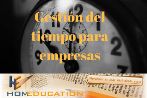 cursos de gestión del tiempo para empresas