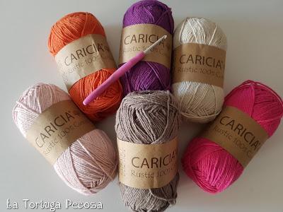 TIPS: HILO DE ALGODÓN RUSTICO CARICIA TIPS: HILO DE ALGODÓN RUSTICO CARICIA