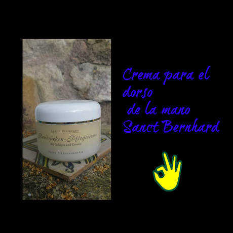 Una crema para el dorso de la mano