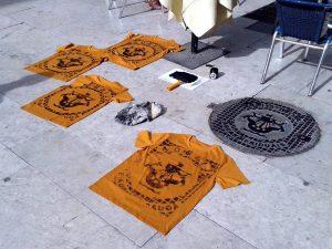 raubdruckerin y su “imprenta callejera” raubdruckerin-alcantarilla-lisboa-totenart