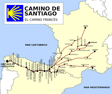 Primera etapa del Camino de Santiago francés (I), comienzo en Saint-Jean-Pied-de-Port