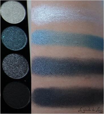 VIVA LA DIVA, Metal Eyeshadows Palette.