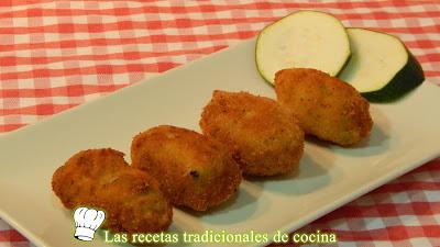 Receta fácil de croquetas jugosas de calabacín