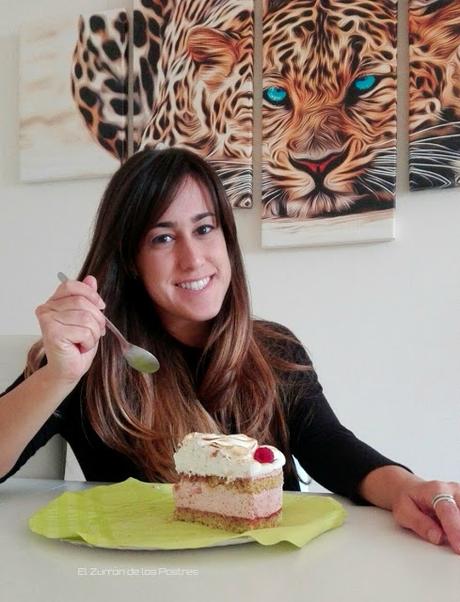 Tarta de Pistachos, Almendra y Frutos Rojos