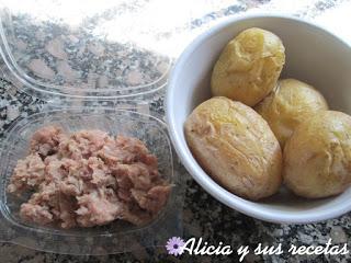 PASTEL DE PATATAS Y CARNE PICADA (Reciclando)