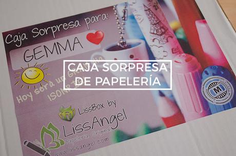 Caja sorpresa de papelería LissAngel