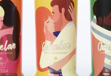 Smirnoff celebra la diversidad en Reino Unido con unas bonitas botellas ilustradas