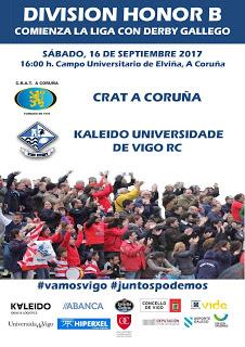 HORARIOS DE LA PRIMERA JORNADA DE RUGBY EN LAS DIVISIONES DE HONOR