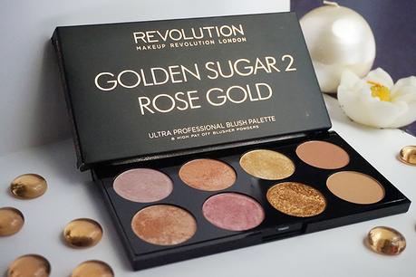Paleta Golden Sugar 2 Rose Gold, de Makeup Revolution