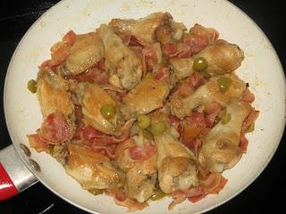 GUISO DE POLLO CON ACEITUNAS