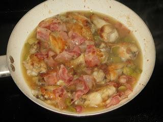 GUISO DE POLLO CON ACEITUNAS