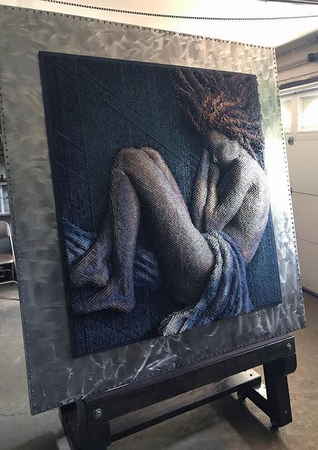 Increíble e ingeniosa obra de arte en 3D hecha con Tornillos Increíble e ingeniosa obra de arte en 3D hecha con Tornillos