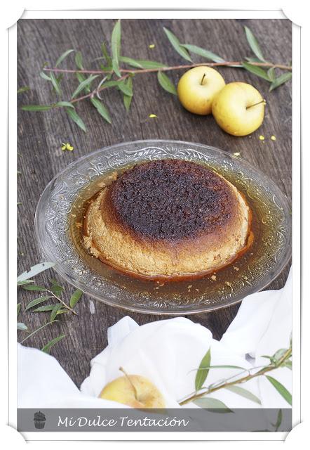 Flan de Manzana