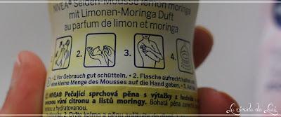 NIVEA, geles mousse limón y frambuesa. NIVEA, geles mousse limón y frambuesa.