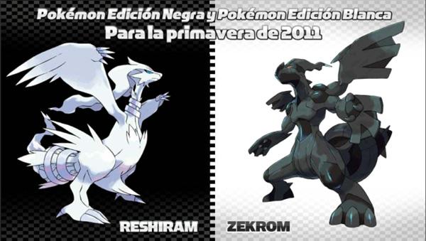 Pokémon Blanco y Negro ya disponibles