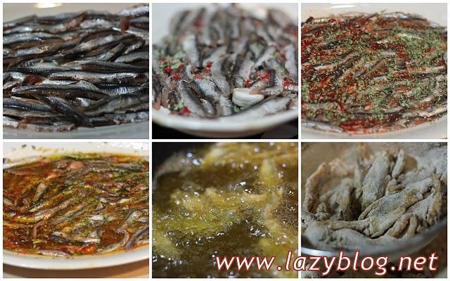 Boquerones fritos en adobo Boquerones fritos en adobo