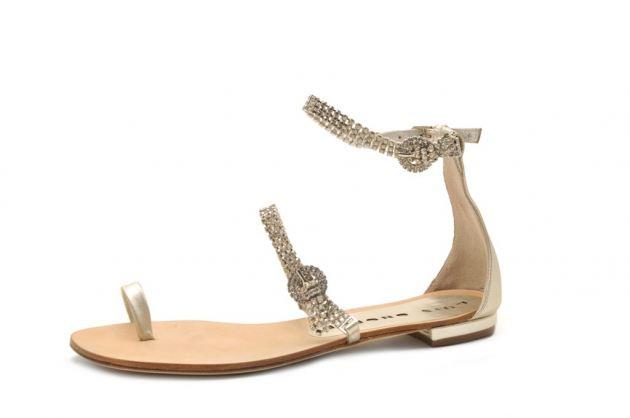 sandalias doradas Luis Onofre sandalias doradas Luis Onofre