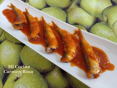 SARDINITAS (MANOLITAS DE MALAGA) EN SALSA CON COMINO Y PIMENTON SARDINITAS (MANOLITAS DE MALAGA) EN SALSA CON COMINO Y PIMENTON