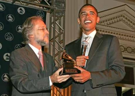 Un Grammy para Obama.