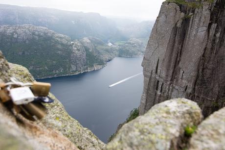 Candados del amor en la pared del Púlpito Fotografia-Preikestolen-Pulpito-Abuelohara