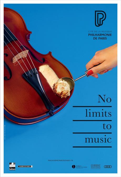 La Filarmónica de París invita a la gente a “devorar” la música con esta bonita campaña gráfica