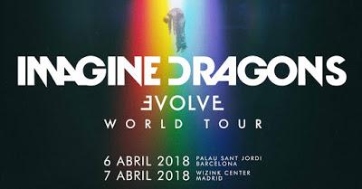 Imagine Dragons actuarán en Barcelona y Madrid en abril de 2018