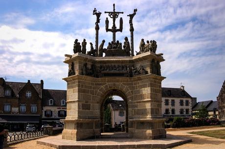 Pleyben y su calvario Bretaña, Francia