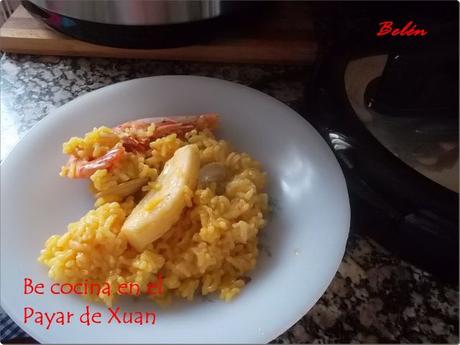 Arroz meloso en olla GM