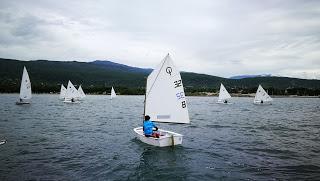 Atletas se lucen durante Regata Palito Seco 2017