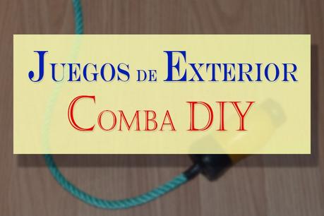 Juegos para exterior: comba DIY