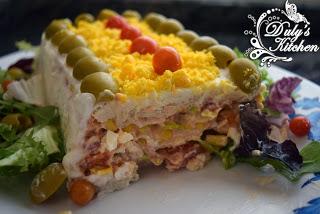 Pastel frío de Atún Pastel frío de Atún