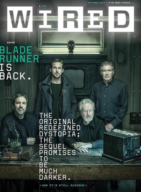 Portada de Wired cover Blade Runner 2049
