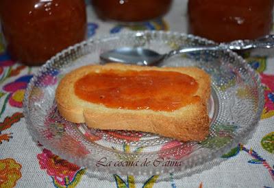 Mermelada de pomelo con moscatel y jengibre