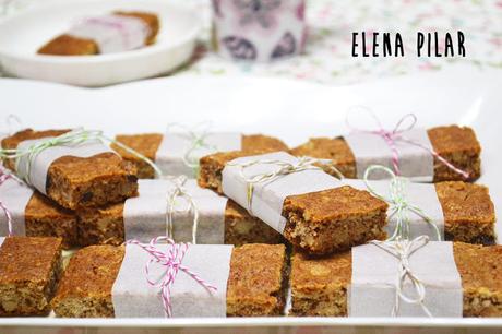 Barritas de avena y espelta con frutos secos