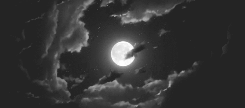 Resultado de imagen de nubes noche tumblr gif