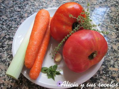 CREMA DE TOMATE A LA ITALIANA