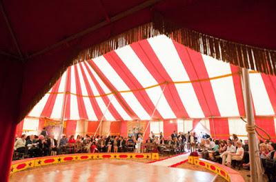 Detalles de una boda real inspirada en el circo