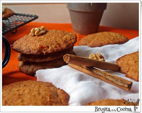 Cookies Carrot Cake (Galletas tarta de zanahoria)