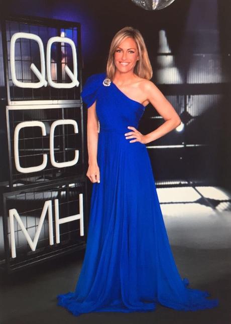 El vestido azul de Luján Argüelles en Quién quiere casarse con mi hijo #vuelveQQCCMH