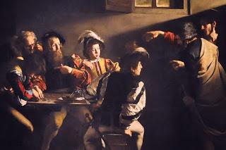 En el día de la conversión de San Mateo, el Papa evoca el cuadro de Caravaggio