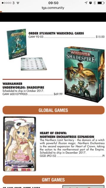 Precio filtrado de la caja de Shadespire en dolares