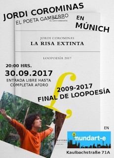 Sábado 30 de septiembre, Cierre de Loopoesía en Múnich.