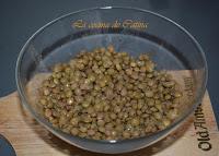 Lentejas con berenjena asada Lentejas con berenjena asada