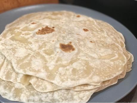 Tortillas de trigo para fajitas