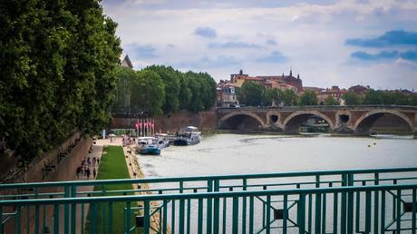 Pont Neuf y Parque de La Daurade Toulouse, Occitania-Pirineos-Mediterráneo, Francia