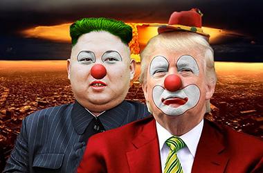 el villano arrinconado, humor, chistes, reir, satira, Trump, Kim