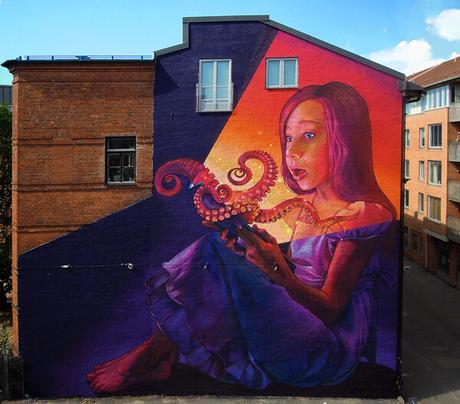 10 increibles pinturas de Street Art de Natalia Rak